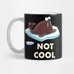 Walrus Climate Change is not Cool Mug